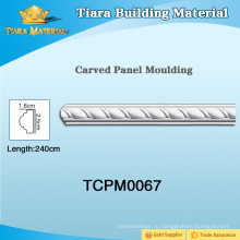 Пластмассовые настенные молдинги для гостиницы и дома TCPM067